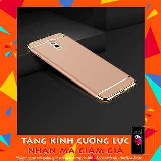 Ốp lưng Samsung Galaxy J7 Plus cao cấp + Tặng kính cường lực Glass Pro+