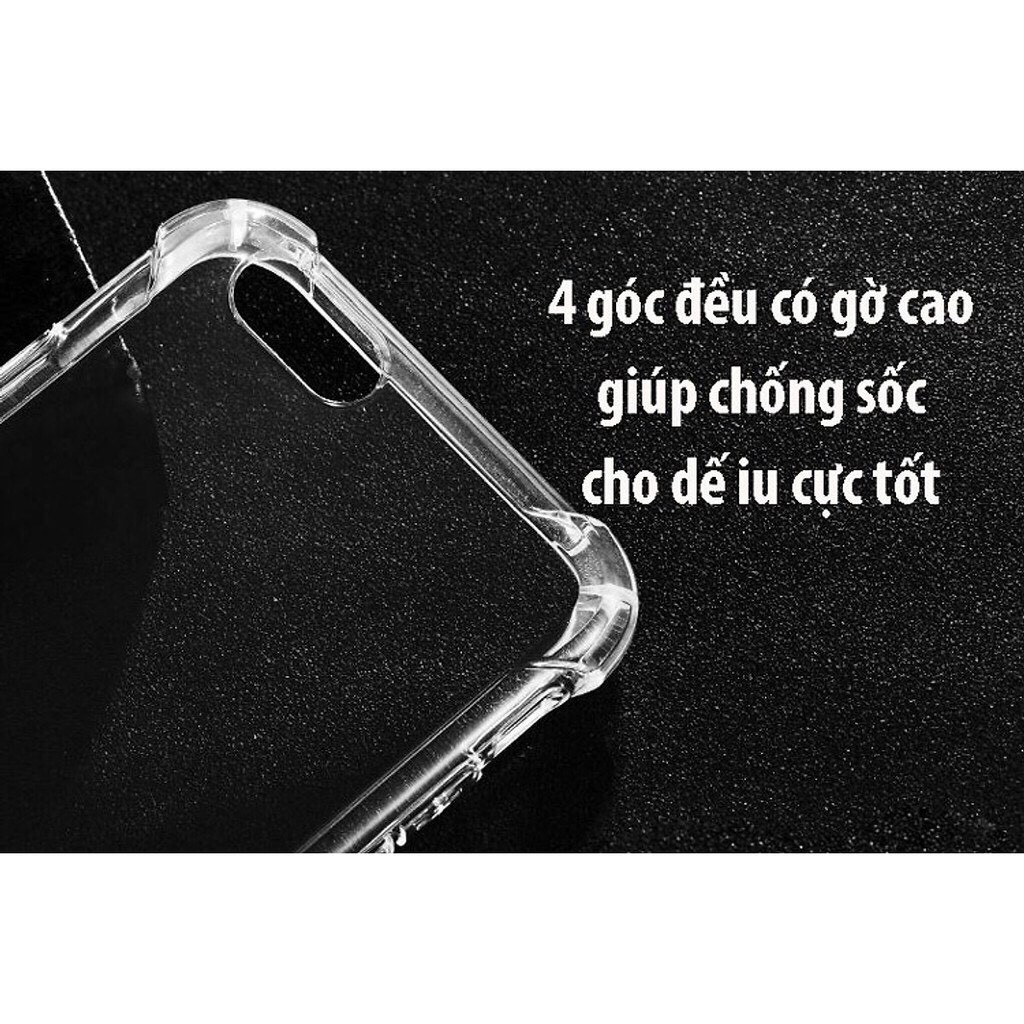 ỐP CHỐNG SỐC TRONG SUỐT SILICON -LOẠI CAO CẤP DÀNH CHO IPHONE - CHỐNG SỐC 4 CẠNH TỐT NHẤTIP 6/6S > ProMax