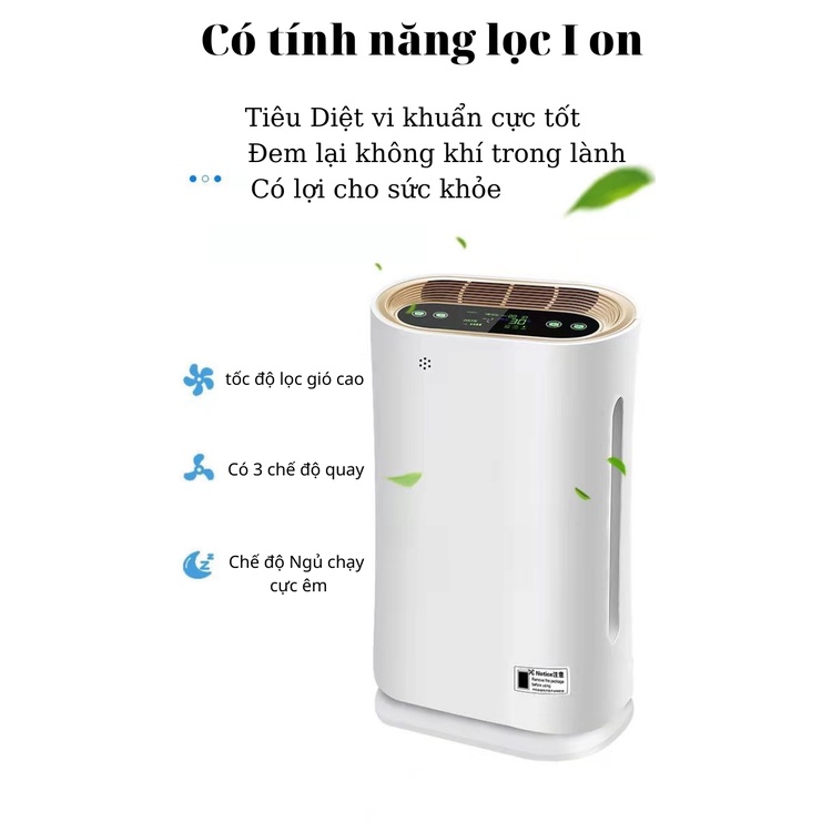 Máy Lọc Không Khí Ion âm KK-01 Khử Trùng Bằng Tia UV, Loại Bỏ Bụi Mịn  Không Khí Độc Hại Trong Phòng