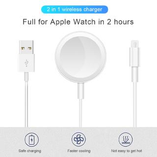 Bộ sạc từ tính Cáp Micro USB Loại C cho Apple Watch iWatch 5 Dây nam châm sạc nhanh cho iPhone X XR XS 11 Pro Max