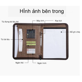 Cặp táp kẹp văn kiện A4 đa năng