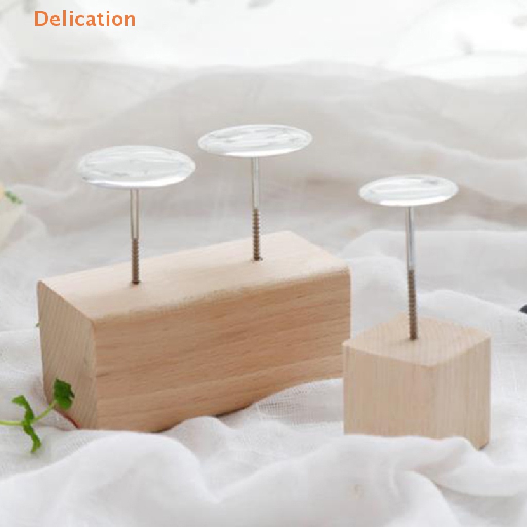 Giá Đỡ Bánh Kem / Kẹo Ngọt Bằng Gỗ Hình Bông Hoa Độc Đáo Tiện Dụng