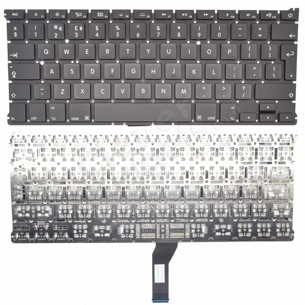 (KEYBOARD) BÀN PHÍM LAPTOP MACBOOK A1369 dùng cho Air 13&quot; A1369 2011, A1466 2012 2013 2014 2015