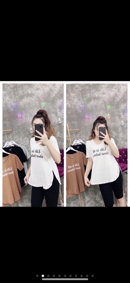 Áo cổ tim in hình xẻ tà | BigBuy360 - bigbuy360.vn