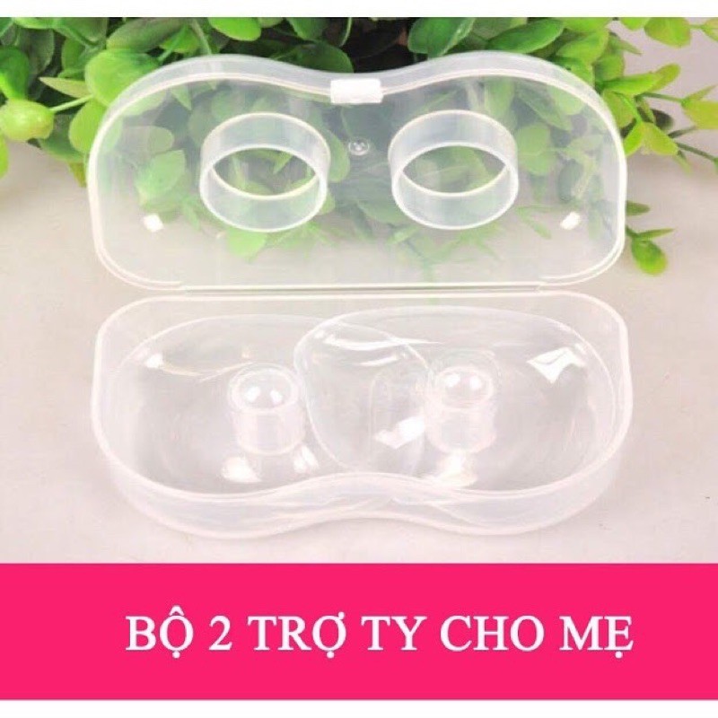 BQShop Trợ ti silicone Nhật Bản hộp 2 chiếc