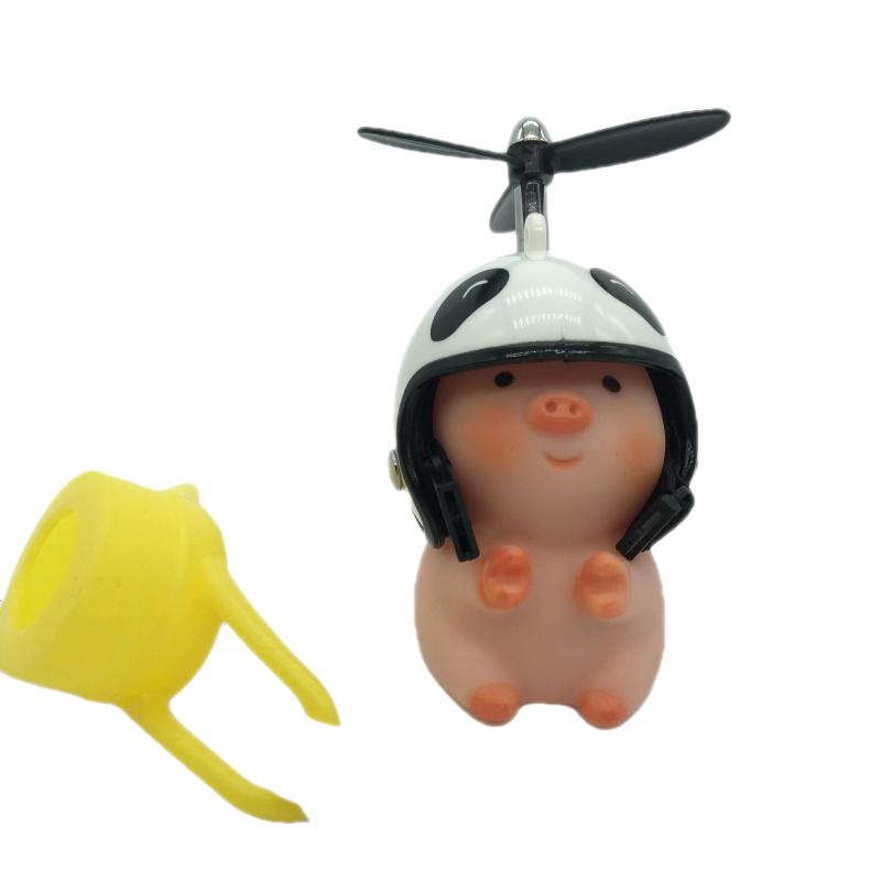 Mô Hình Chú Heo Hồng Mini Bằng Cao Su Dễ Thương Dùng Trang Trí Xe Hơi/ Xe Máy