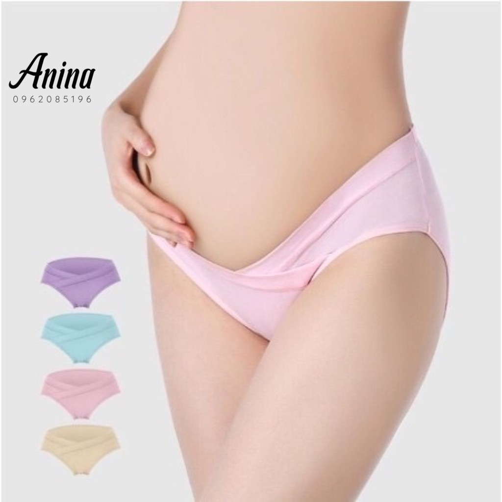 [Mã FAMAYWA2 giảm 10K đơn 50K] Quần lót bầu cạp chéo kháng khuẩn chất coton chất lượng loại 1 QL001