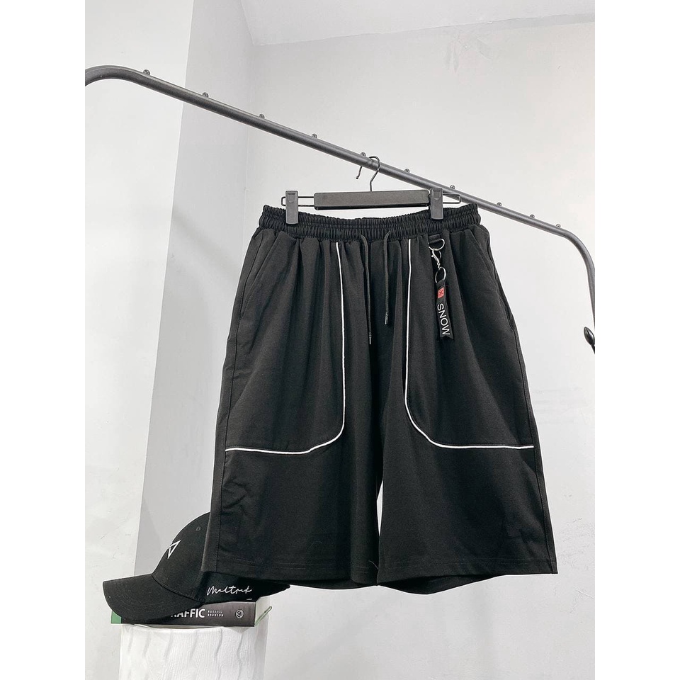 Quần short kaki nam túi hộp BIGSIZE quần lửng nam thể thao thun poly có size lớn cho người béo đến 130kg