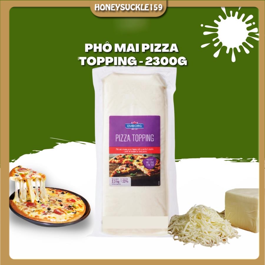 Phomai Kéo Sợi Emborg Pizza Topping 2.3kg