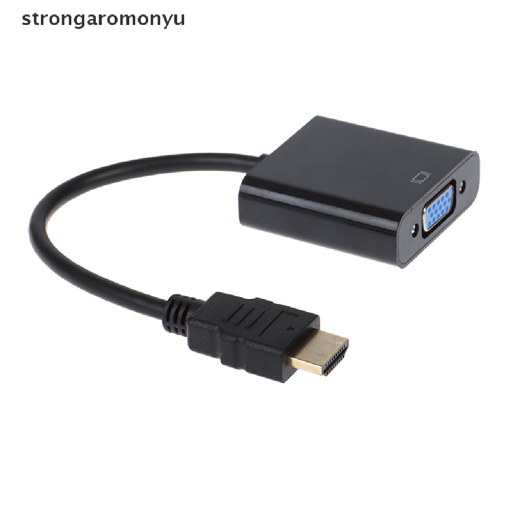 Cáp Chuyển Đổi HDMI Sang VGA Màu Đen Chuyên Dụng Cho Màn Hình Máy Chiếu