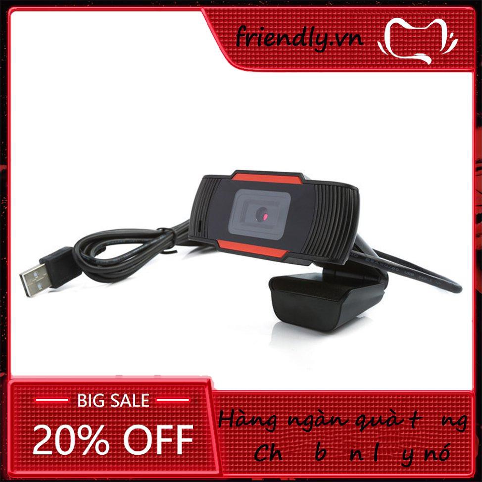 Webcam Xoay Được Độ Phân Giải Cao 720p Có Mic Cho Máy Tính