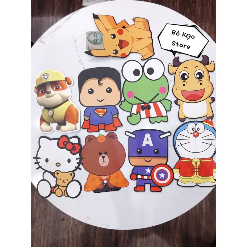 [ẢNH THẬT+VIDEO] Bao Lì Xì 2021 Tân Sửu Hoạt Hình Chibi Đủ Mẫu Hàng Loại 1 Dày Dặn, Cứng Cáp