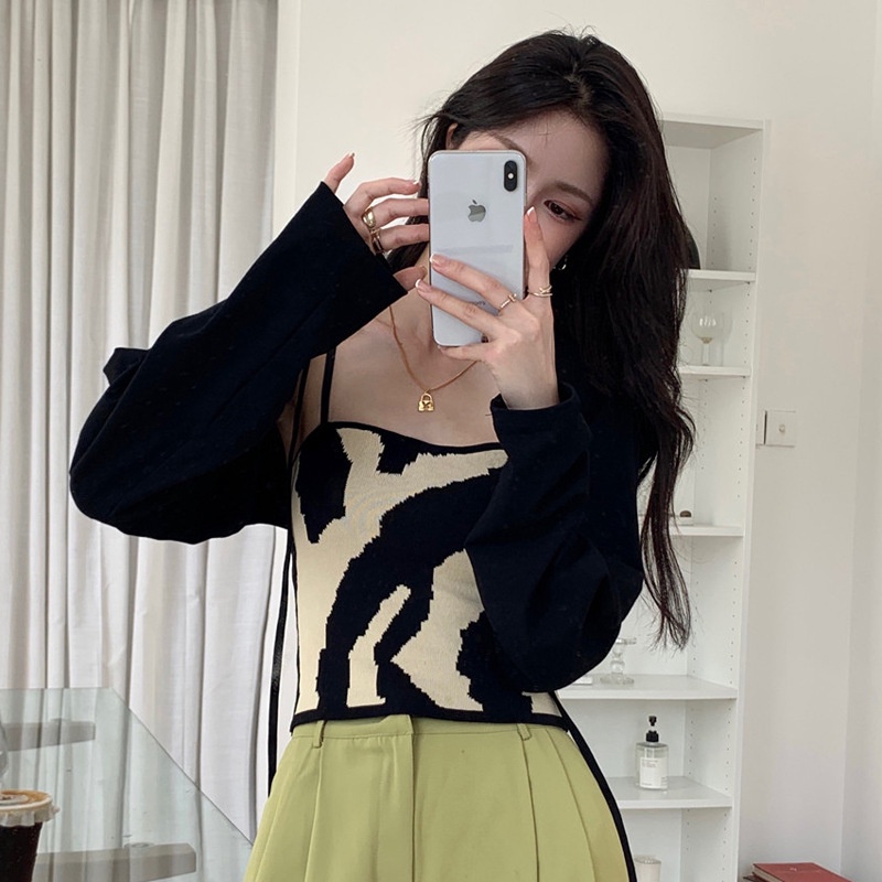 Áo Bra Cotton Co Dãn Đệm Mỏng Họa Tiết Da Beo Cá Tính DORIS - 610