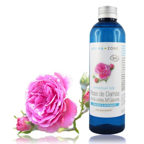 Nước tinh chất toner hoa hồng Rose de damas Aroma Zone ( Pháp)