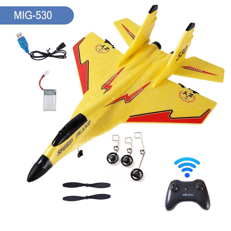 Máy bay điều khiển loại to 44cm Mig 530  siêu bền dễ điều khiển