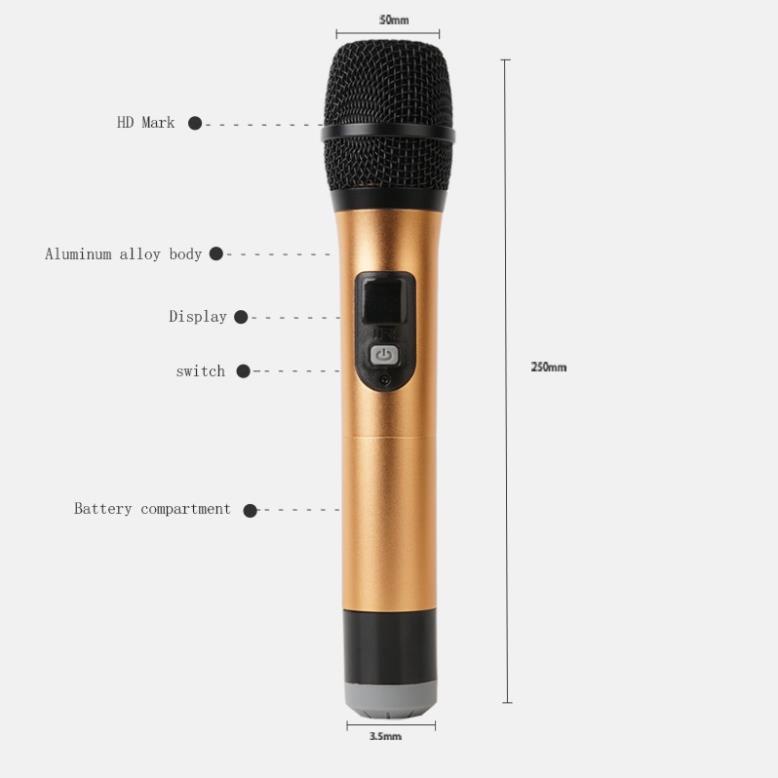 ⚡️BH 24 tháng⚡️Dàn âm thanh KARAOKE Gia Đình Bluetooth Loa kèm Micro không dây A-300 Chính hãng Ontekco