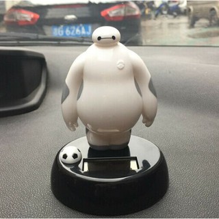 Máy Baymax Bay Max Năng Lượng Mặt Trời Hiển Thị Xe Hơi Vui Nhộn