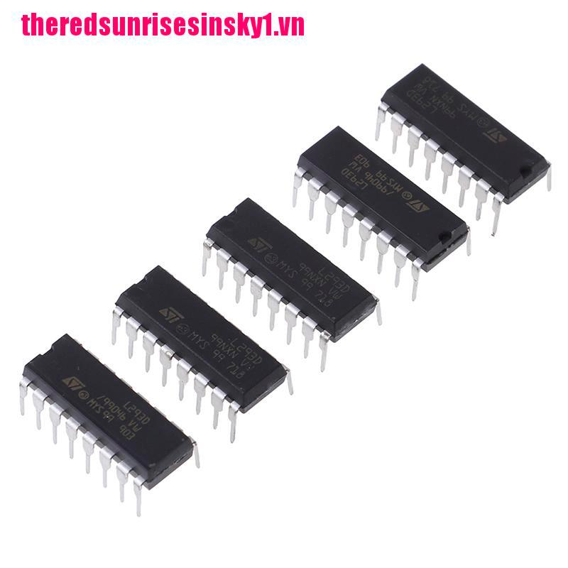 (3C) Động Cơ 5 Kênh Ic St L293D L293 Dip16