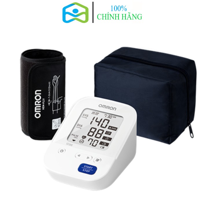 Máy Đo Huyết Áp Thế Hệ Mới Cải Tiến Năm 2020 Omron HEM-7156 Tặng Kèm Adaptor Đổi Điện