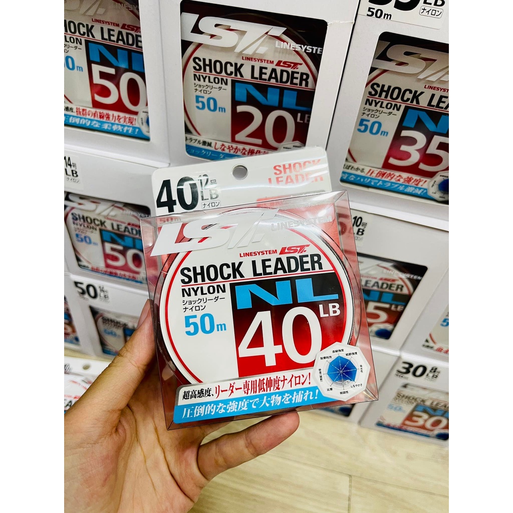 SHOCK LEADER NYLON 50m CỦA LINESYSTEM