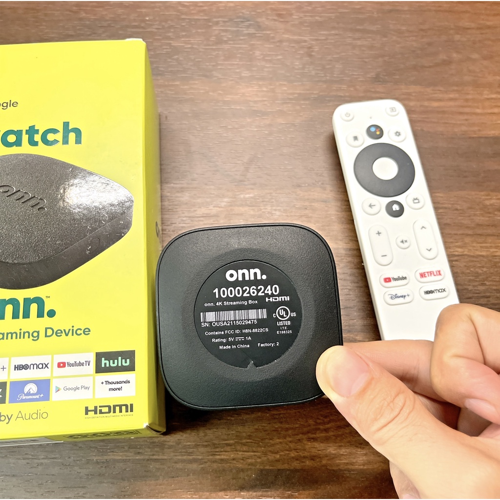 Box onn 2023 - Google TV - Chứng chỉ Netflix