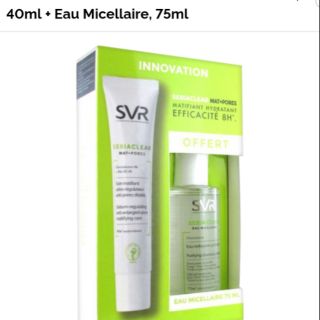 Bộ đôi kem dưỡng Mat+Pores và tẩy trang Eau  Micellaire