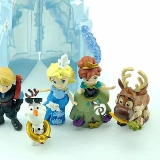 Mô Hình Đồ Chơi Nhân Vật Anna Elsa Chibi