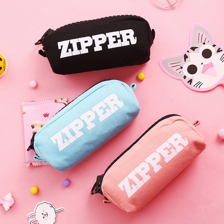 Bóp Viết Khóa Zipper