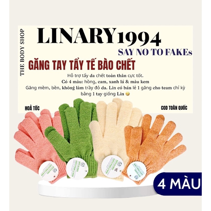 Găng Tay Tẩy Tế Bào Chết The Body Shop - US