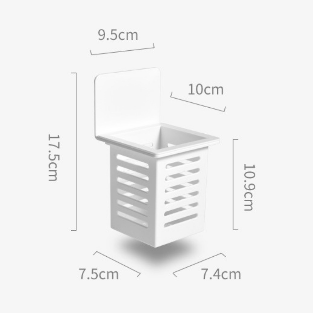 Kệ dán tường đa năng nhà tắm nhà bếp giỏ dán tường tiện lợi tiết kiệm không gian