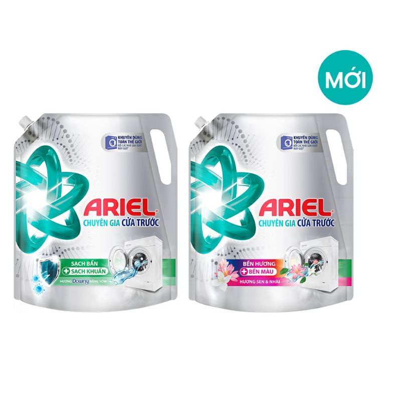 Nước giặt ARIEL  Cửa Trước