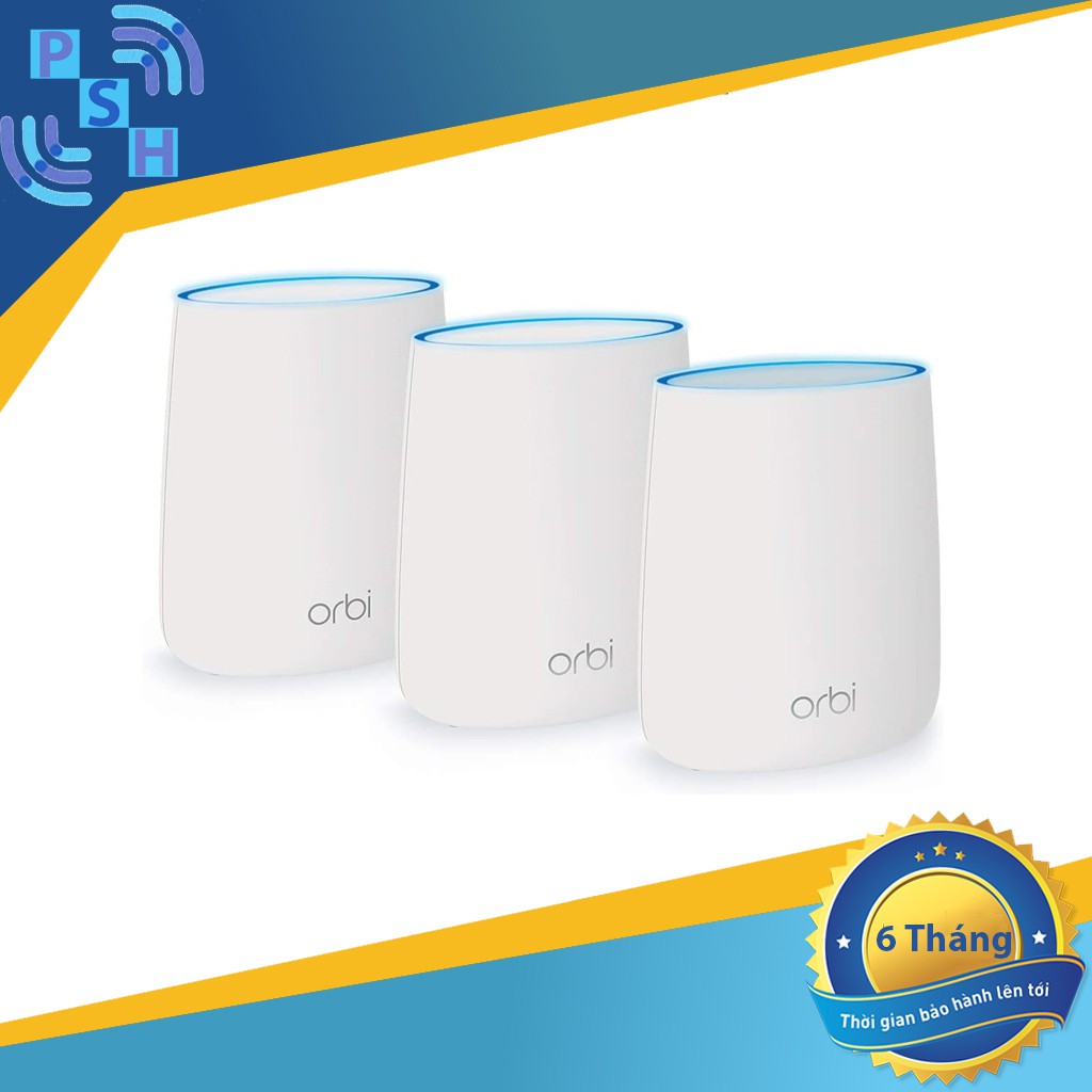 Thiết Bị Phát Mesh Wifi ️⚡[SIÊU MẠNH 3 Băng Tần]️⚡Netgear Orbi RBK23 AC2200 Tri-Band (3-Pack) | BigBuy360 - bigbuy360.vn
