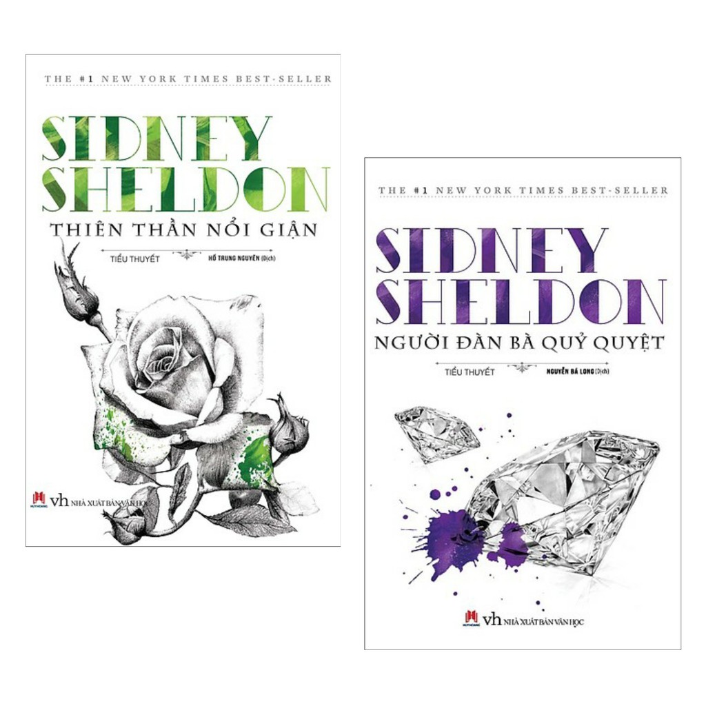 Sách_Combo Tiểu Thuyết Hấp Dẫn Nhất Của Sidney Sheldon: Thiên Thần Nổi Giận + Người Đàn Bà Qủy Quyệt HH