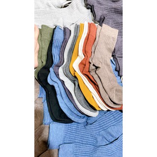 TẤT CAO CỔ HÀN QUỐC NỮ (1 SET 10 ĐÔI 10 MÀU)