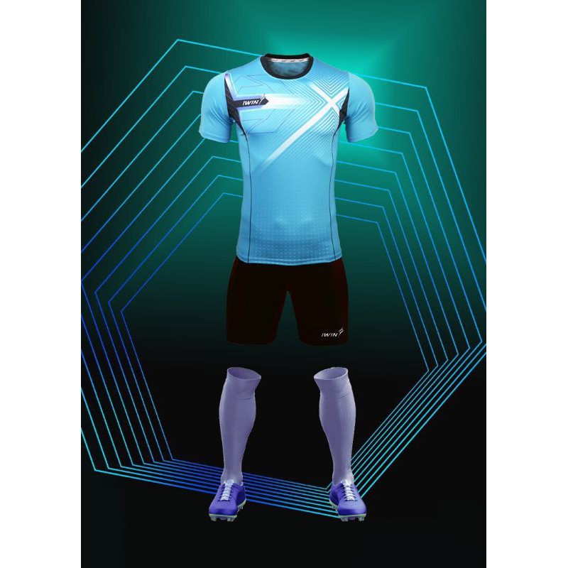 Bộ áo quần bóng đá IWIN đủ màu.
