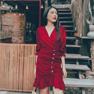 Đầm voan đuôi cá xinh xắn