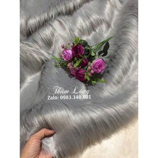THẢM CHỤP ẢNH - XÁM ĐÁ DÀI MỊN