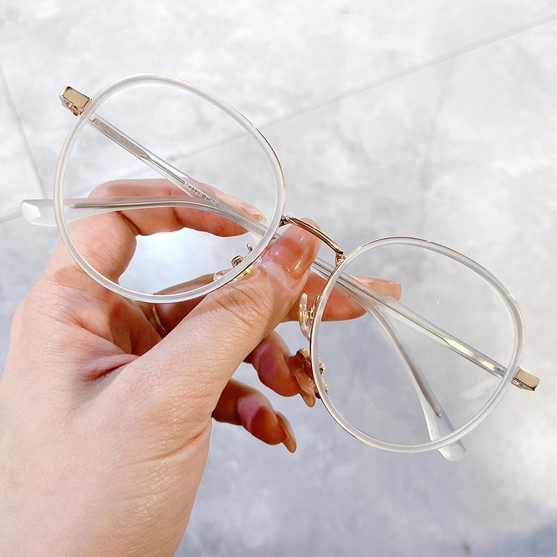 Mắt Kính Gọng Tròn Phong Cách Retro Thời Trangjz2128 | BigBuy360 - bigbuy360.vn