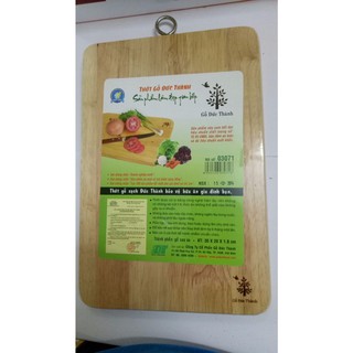 Thớt chữ nhật Gỗ Đức Thành 03071