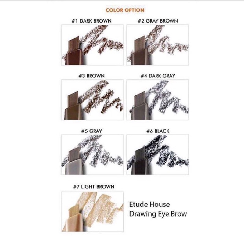Chì kẻ mày 2 đầu Etude House Drawing Eyebrown