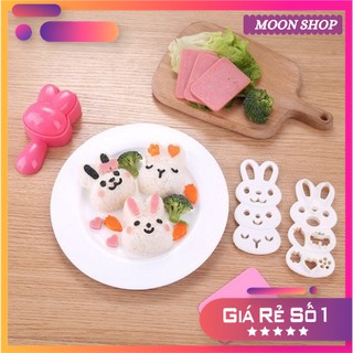 Khuôn Cơm Bento Hình Thỏ Đáng Yêu Cho Bé