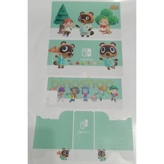 Skin dán máy Nintendo Switch chủ đề Aninal Crossing