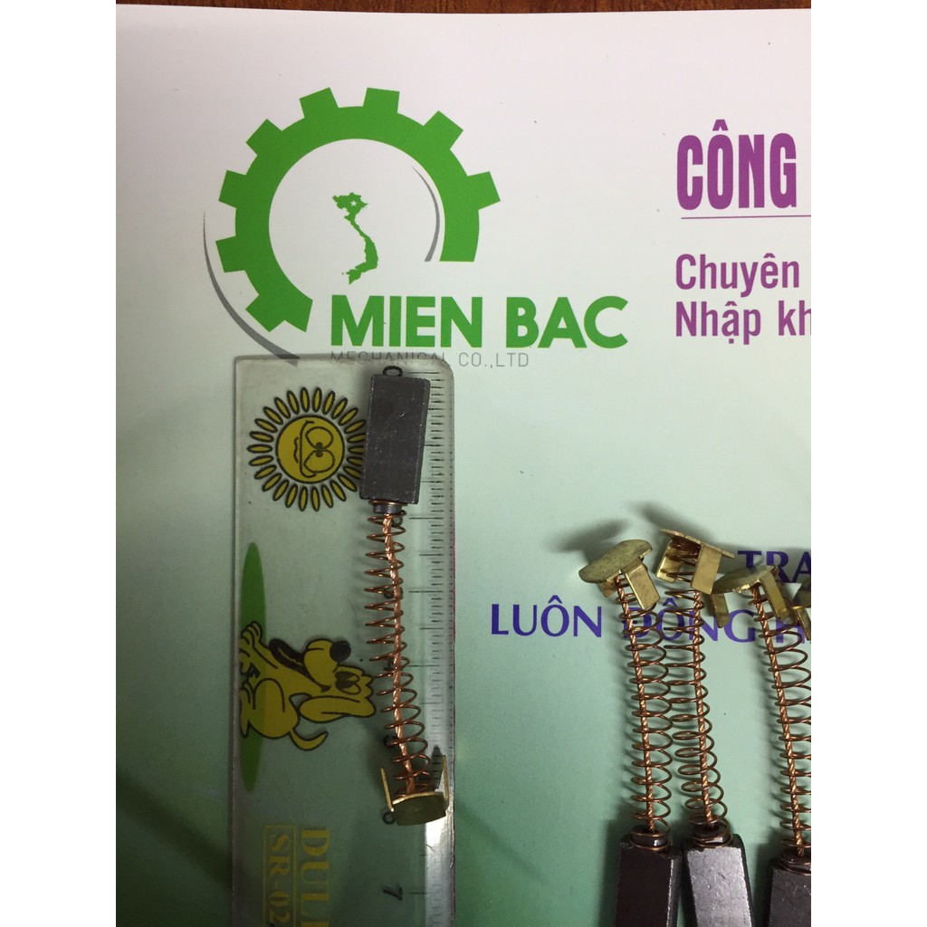 Bộ 2 cái chổi than máy hàn miệng túi liên tục FR900, SF150, FRM980...