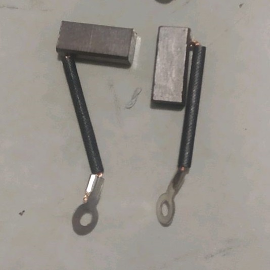 Cặp Chổi than máy bơm chìm 12V 24V 36V 48V 60V, linh kiện bơm thả chìm, bơm tỏm