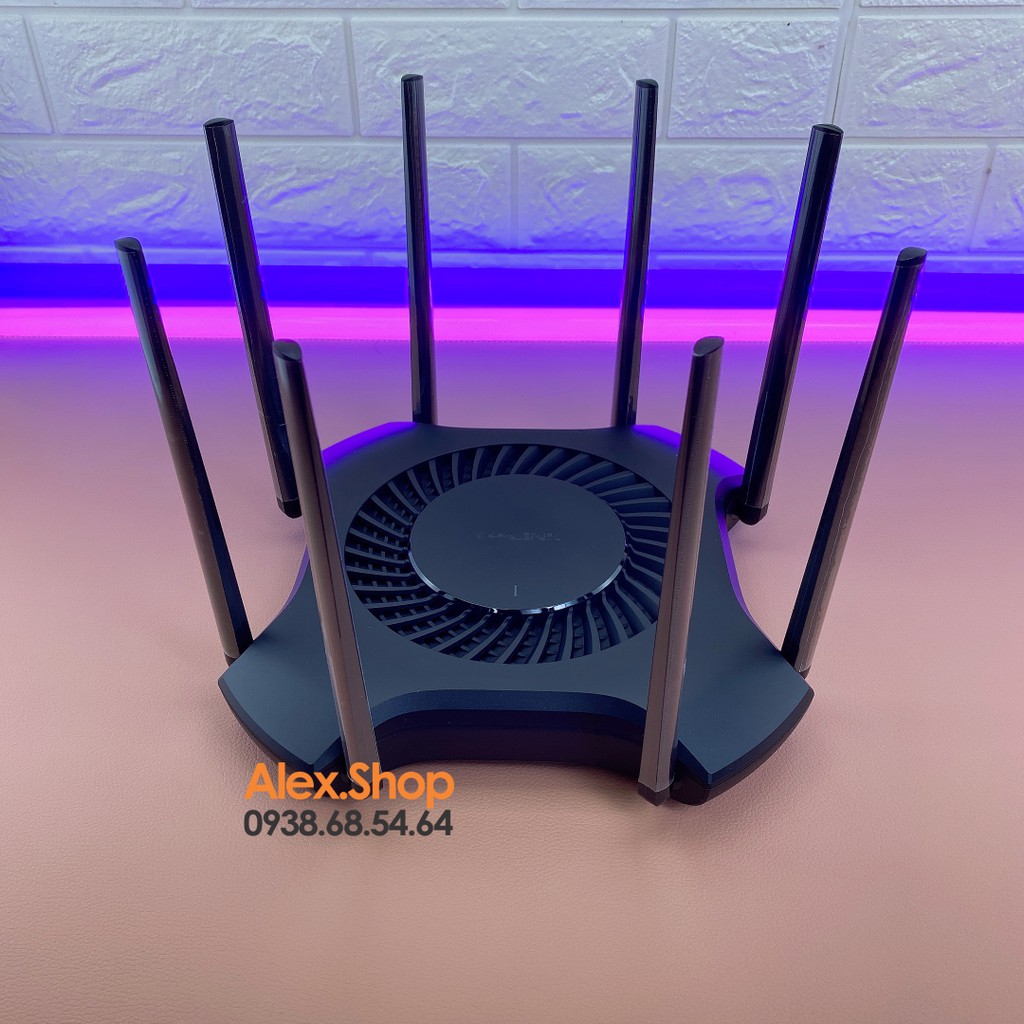 HÀNG NEW FULLBOX-HỘP BỊ RÁCH Phát WiFi6 Thông Minh TPlink XDR3230 AX3200 Công Suất Cao 150Users - CPU 1.35Ghz