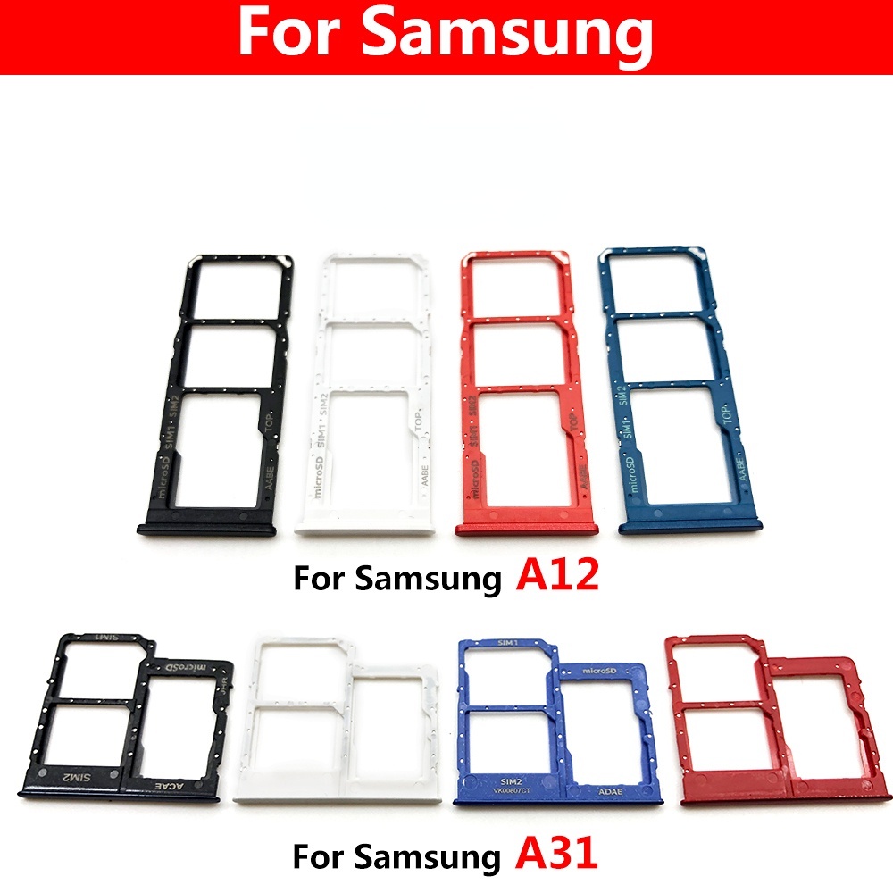 Khay Đựng Thẻ SIM/ SIM Thay Thế Chuyên Dụng Cho Điện Thoại Samsung Galaxy A12 A31 A51 A71
