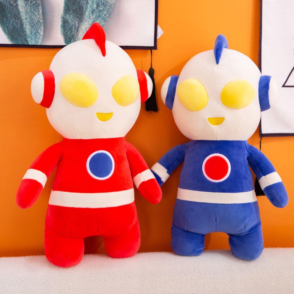 Búp Bê Nhồi Bông Đồ Chơi Hình Ultraman Hai Màu Đáng Yêu 22-50cm