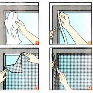 Lưới chống muỗi và côn trùng