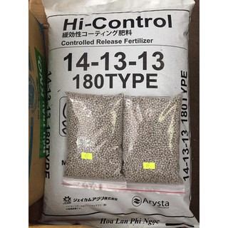 Phân chì Nhật 200 gram Hi Control 14-13-13 (cân lẻ từ bao lớn)