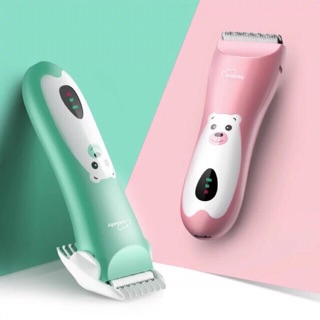 Tông Đơ Cắt Tóc Cho Bé LUKBABY Chạy Siêu Êm, Dùng Pin Sạc Siêu Bền